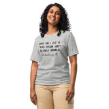 Unisex t-shirt Topic sayings Tees